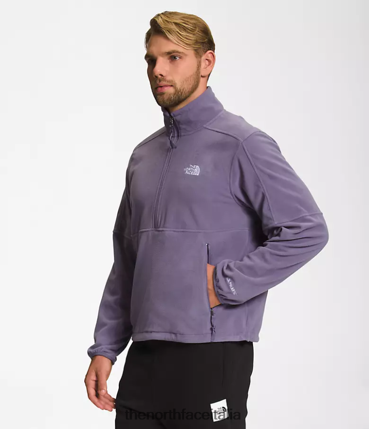 The North Face vestiario 460N8D301 ardesia lunare uomini tnf polartec 100 -zip