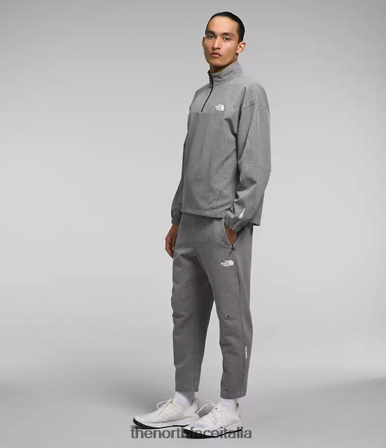 The North Face vestiario 460N8D416 tnf grigio erica medio uomini griglia tekware -zip
