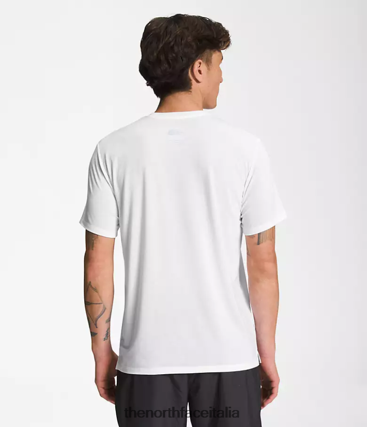 The North Face vestiario 460N8D1259 tnf bianco uomini vagare a maniche corte