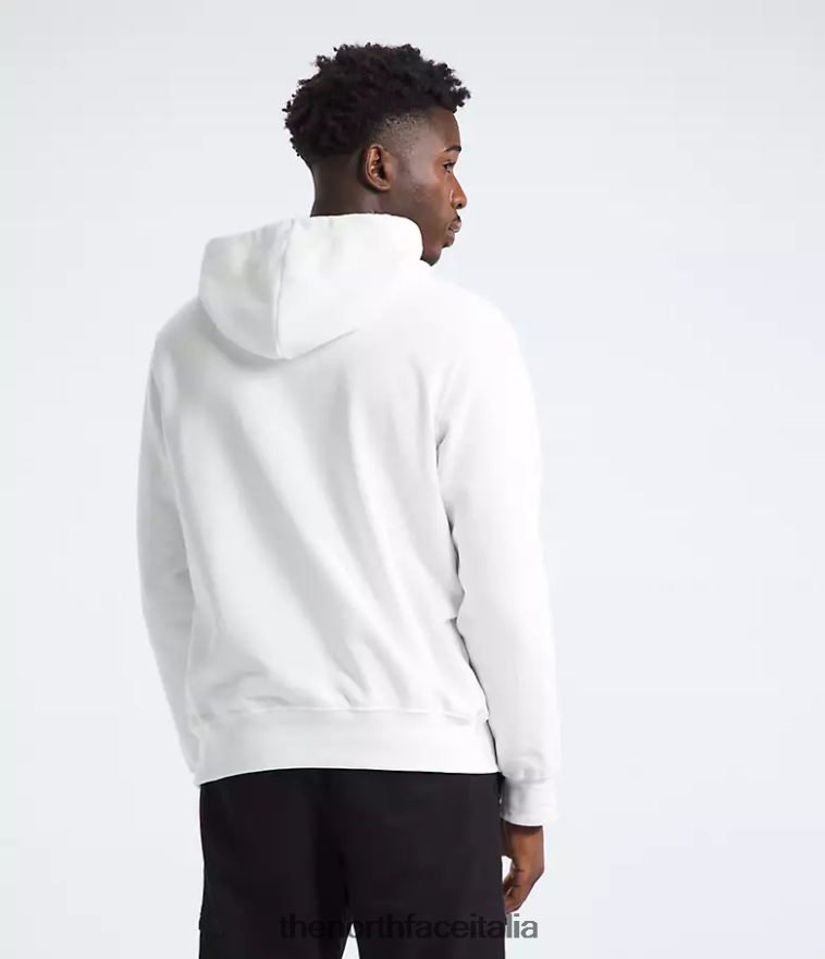 The North Face vestiario 460N8D106 tnf bianco/tnf nero uomini Felpa con cappuccio a mezza cupola