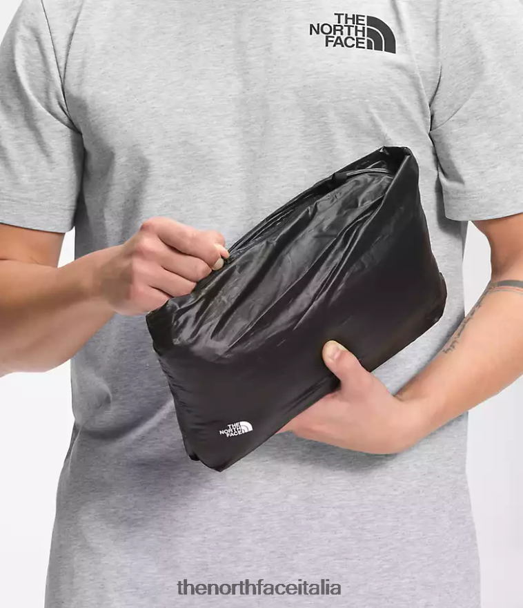 The North Face vestiario 460N8D1030 grazie nero uomini Felpa con cappuccio Thermoball Eco 2.0