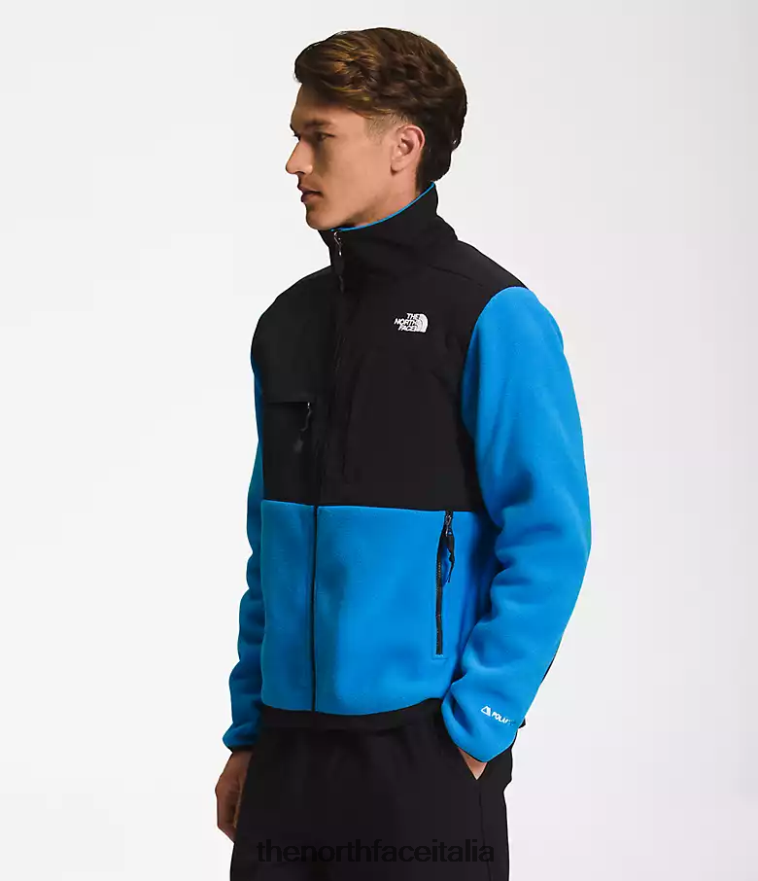 The North Face vestiario 460N8D198 blu super sonico uomini giacca denali