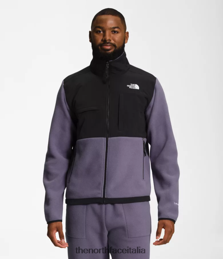 The North Face vestiario 460N8D199 ardesia lunare/tnf nero uomini giacca denali