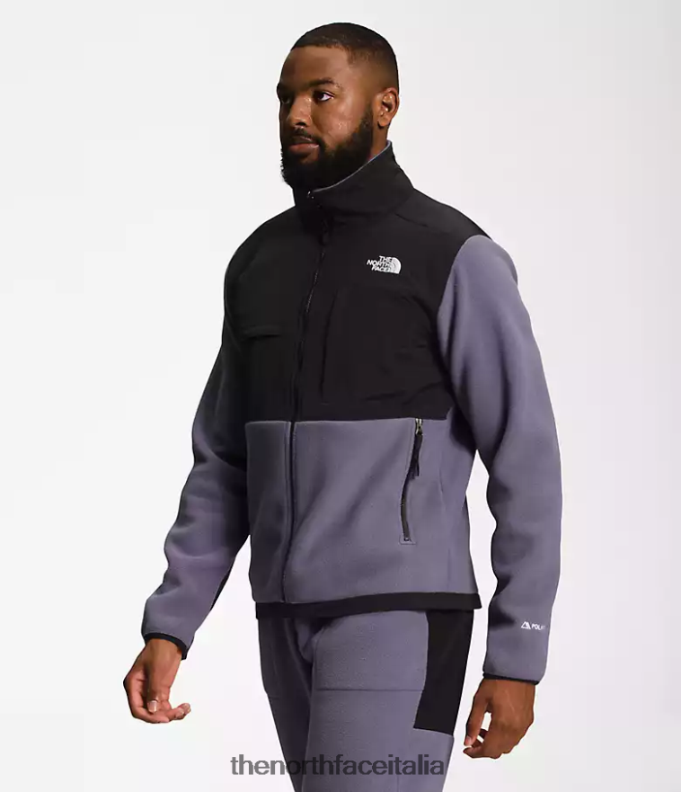 The North Face vestiario 460N8D199 ardesia lunare/tnf nero uomini giacca denali