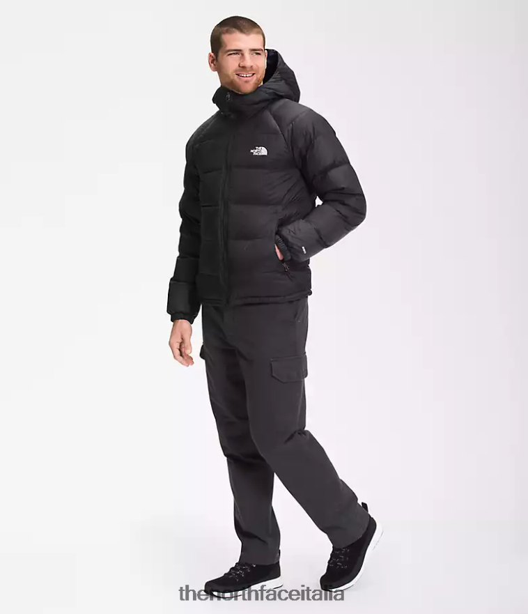 The North Face vestiario 460N8D639 grazie nero uomini Felpa con cappuccio in piumino idrenalite