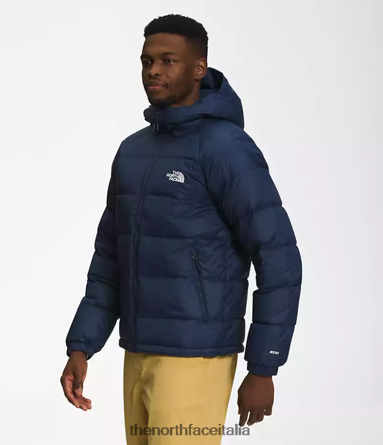 The North Face vestiario 460N8D640 marina del vertice uomini Felpa con cappuccio in piumino idrenalite