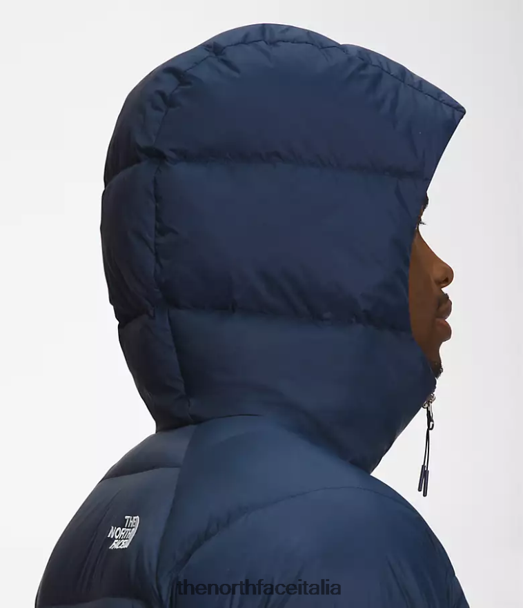 The North Face vestiario 460N8D640 marina del vertice uomini Felpa con cappuccio in piumino idrenalite