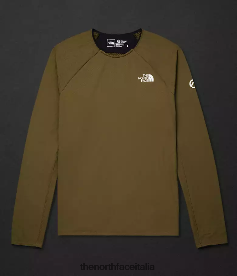 The North Face vestiario 460N8D123 olivo militare uomini squadra del futurefleece della serie summit