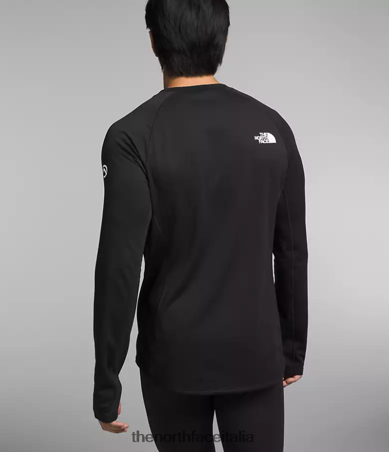 The North Face vestiario 460N8D306 grazie nero uomini equipaggio Summit Series Pro 120