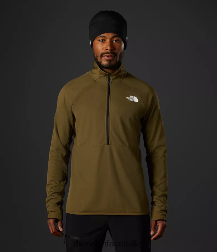 The North Face vestiario 460N8D351 olivo militare uomini summit series futurefleece lt -zip - Clicca l'immagine per chiudere