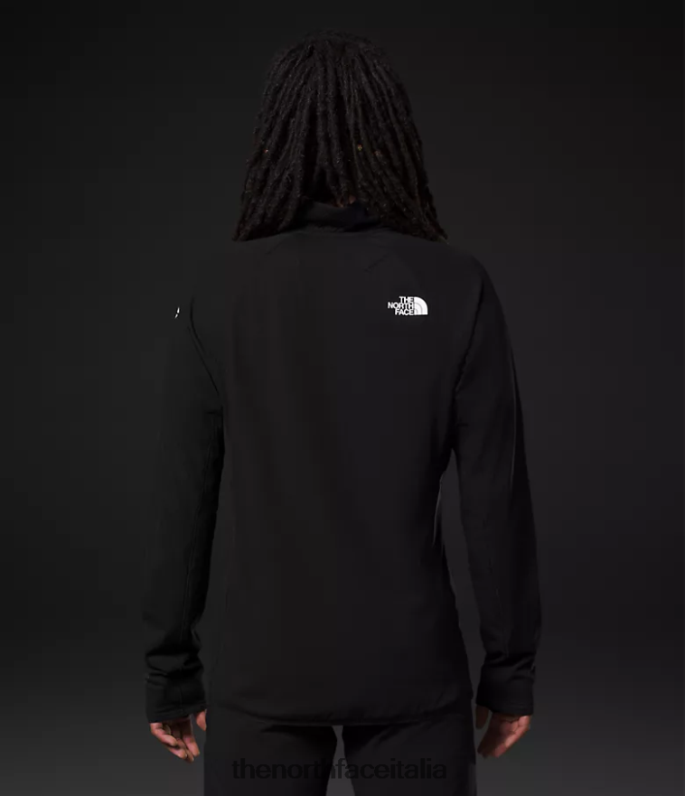 The North Face vestiario 460N8D353 grazie nero uomini summit series futurefleece lt -zip