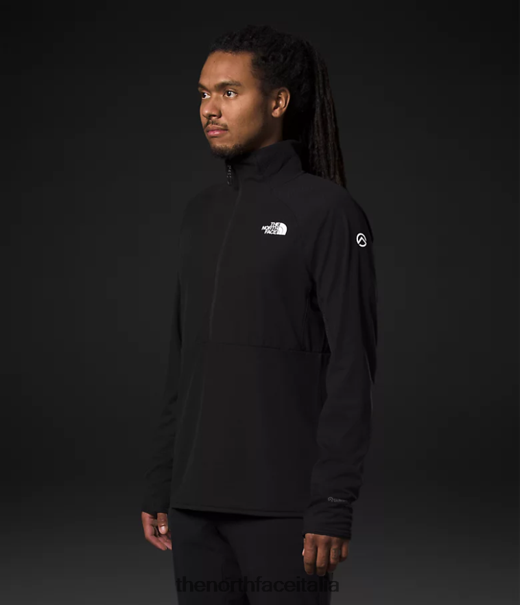 The North Face vestiario 460N8D353 grazie nero uomini summit series futurefleece lt -zip