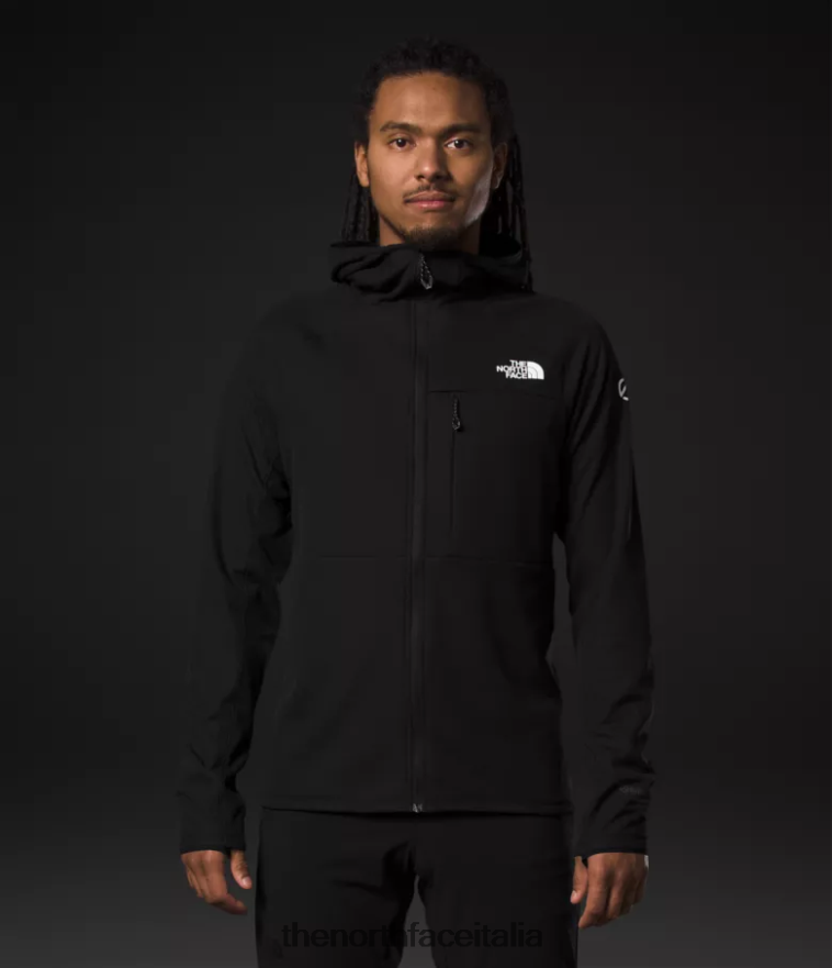 The North Face vestiario 460N8D403 grazie nero uomini Felpa con cappuccio e zip intera Summit Series Futurefleece - Clicca l'immagine per chiudere