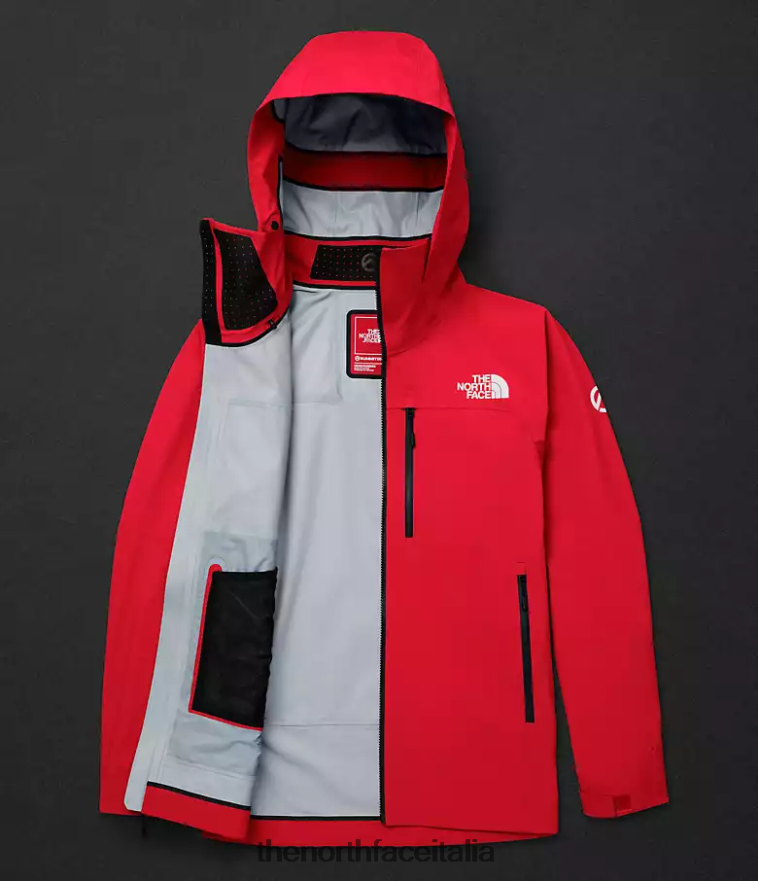 The North Face vestiario 460N8D408 grazie rosso uomini Giacca Summit Series Torre Egger FutureLight