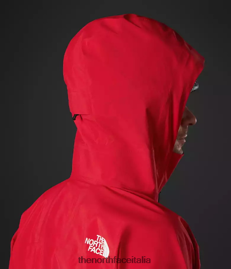 The North Face vestiario 460N8D408 grazie rosso uomini Giacca Summit Series Torre Egger FutureLight