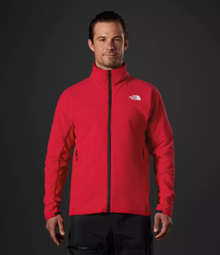 The North Face vestiario 460N8D697 grazie rosso uomini Giacca ibrida casaval della serie Summit