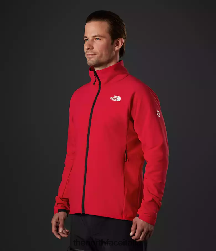The North Face vestiario 460N8D697 grazie rosso uomini Giacca ibrida casaval della serie Summit