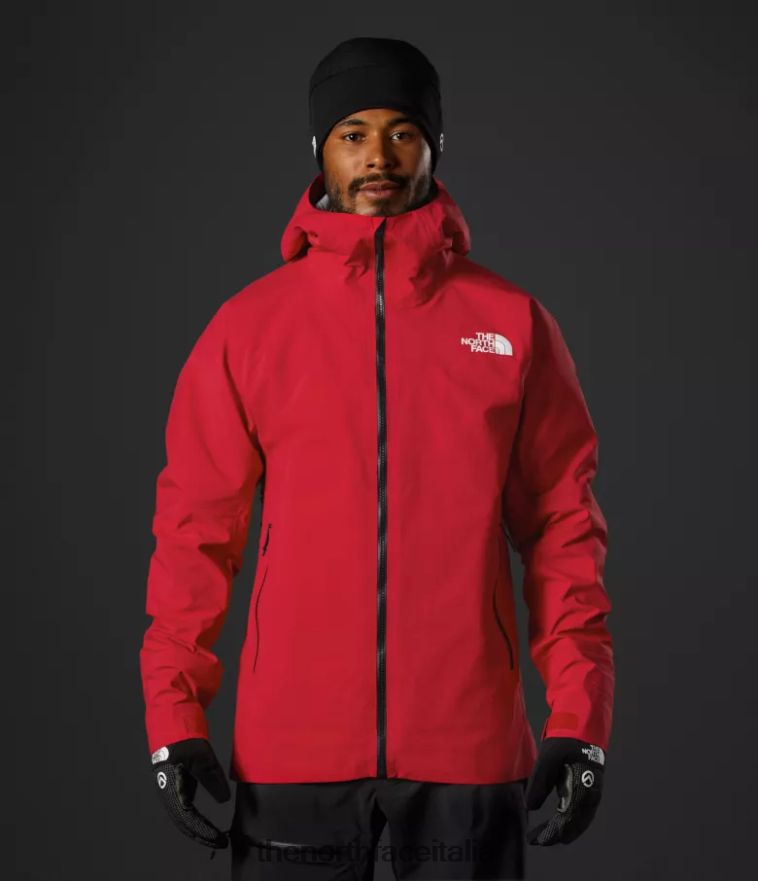 The North Face vestiario 460N8D771 grazie rosso uomini Giacca Summit Series Chamlang FutureLight
