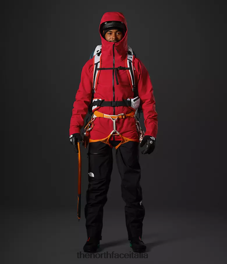 The North Face vestiario 460N8D771 grazie rosso uomini Giacca Summit Series Chamlang FutureLight