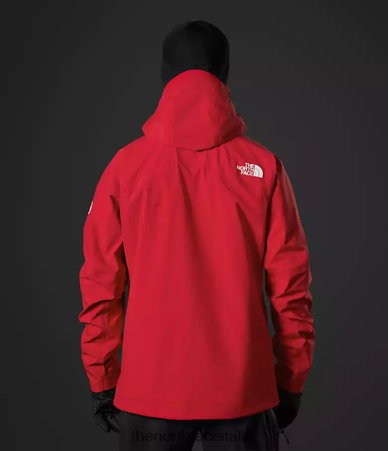 The North Face vestiario 460N8D771 grazie rosso uomini Giacca Summit Series Chamlang FutureLight