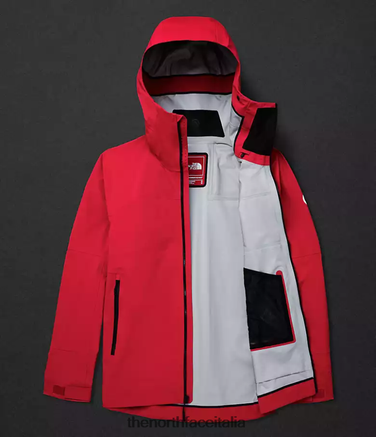The North Face vestiario 460N8D771 grazie rosso uomini Giacca Summit Series Chamlang FutureLight