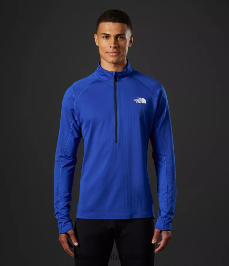 The North Face vestiario 460N8D780 tnf blu uomini crepaccio serie vertice -zip