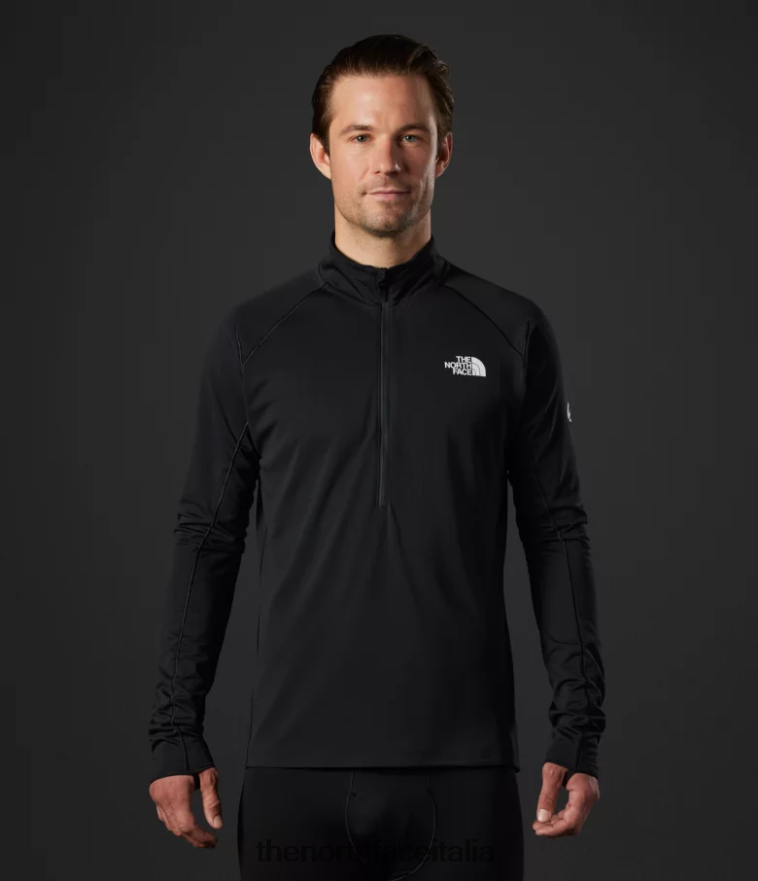 The North Face vestiario 460N8D781 grazie nero uomini crepaccio serie vertice -zip