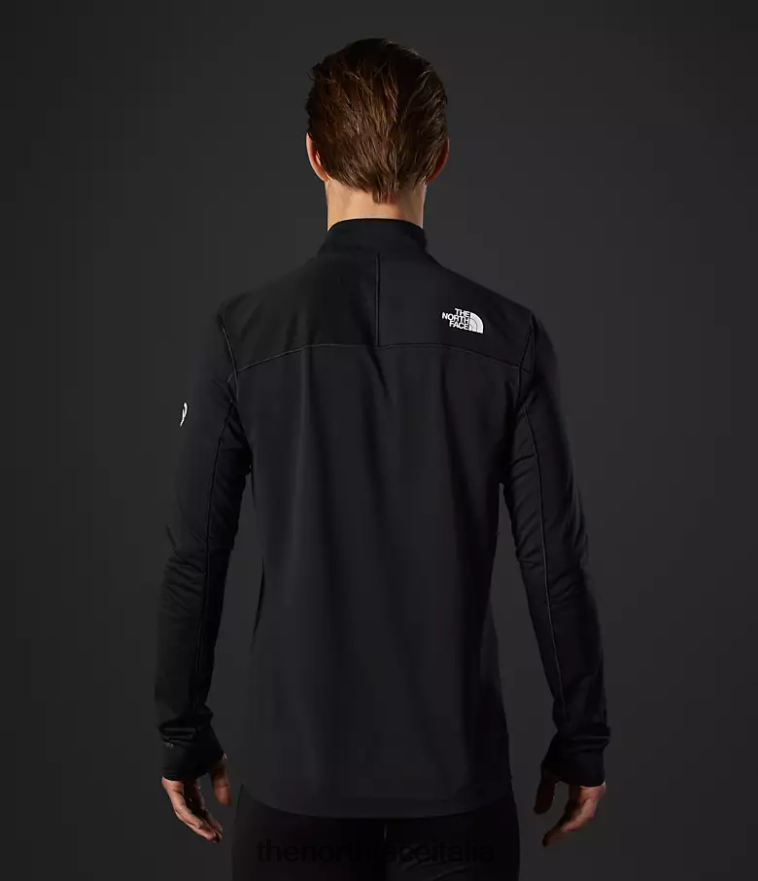 The North Face vestiario 460N8D781 grazie nero uomini crepaccio serie vertice -zip