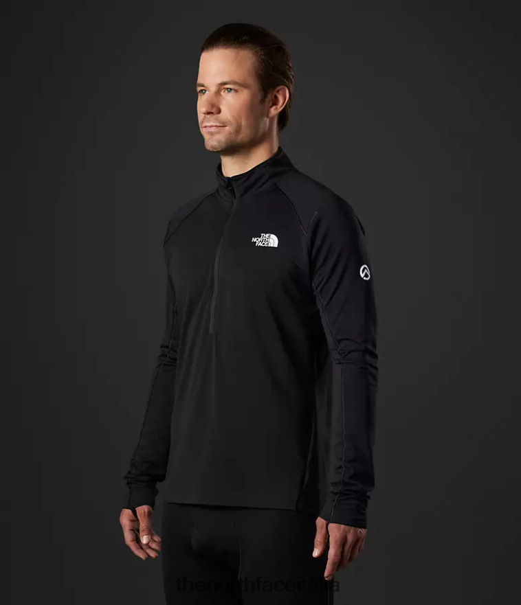 The North Face vestiario 460N8D781 grazie nero uomini crepaccio serie vertice -zip