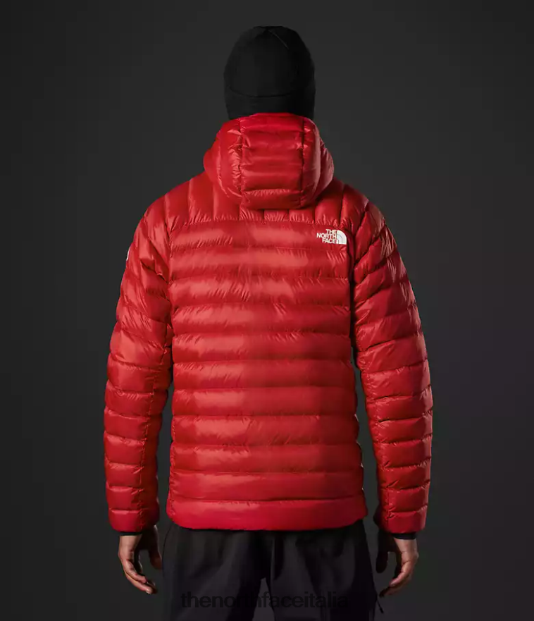 The North Face vestiario 460N8D915 grazie rosso uomini Felpa con cappuccio Breithorn della serie Summit