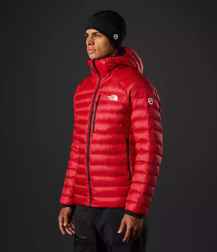 The North Face vestiario 460N8D915 grazie rosso uomini Felpa con cappuccio Breithorn della serie Summit