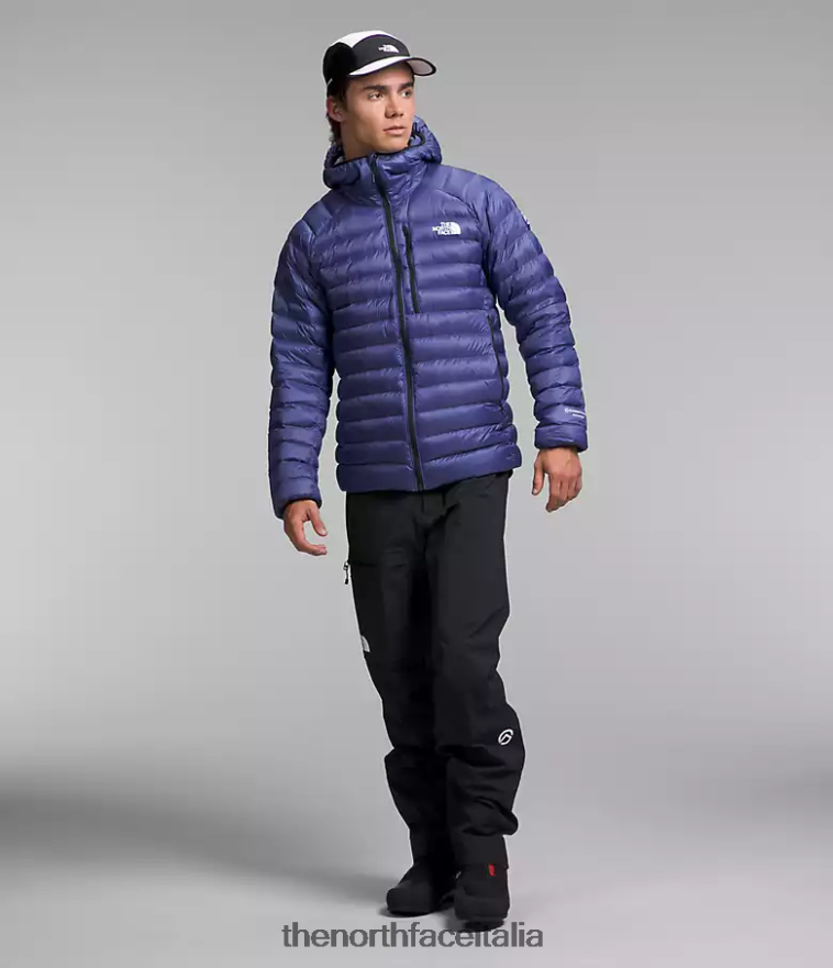 The North Face vestiario 460N8D918 grotta blu uomini Felpa con cappuccio Breithorn della serie Summit