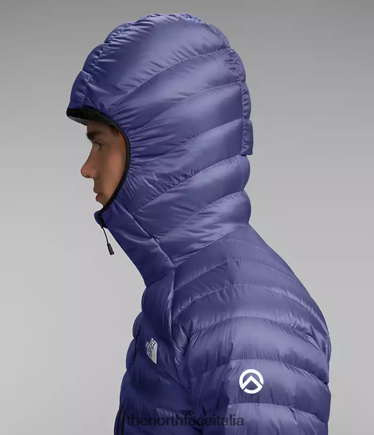 The North Face vestiario 460N8D918 grotta blu uomini Felpa con cappuccio Breithorn della serie Summit