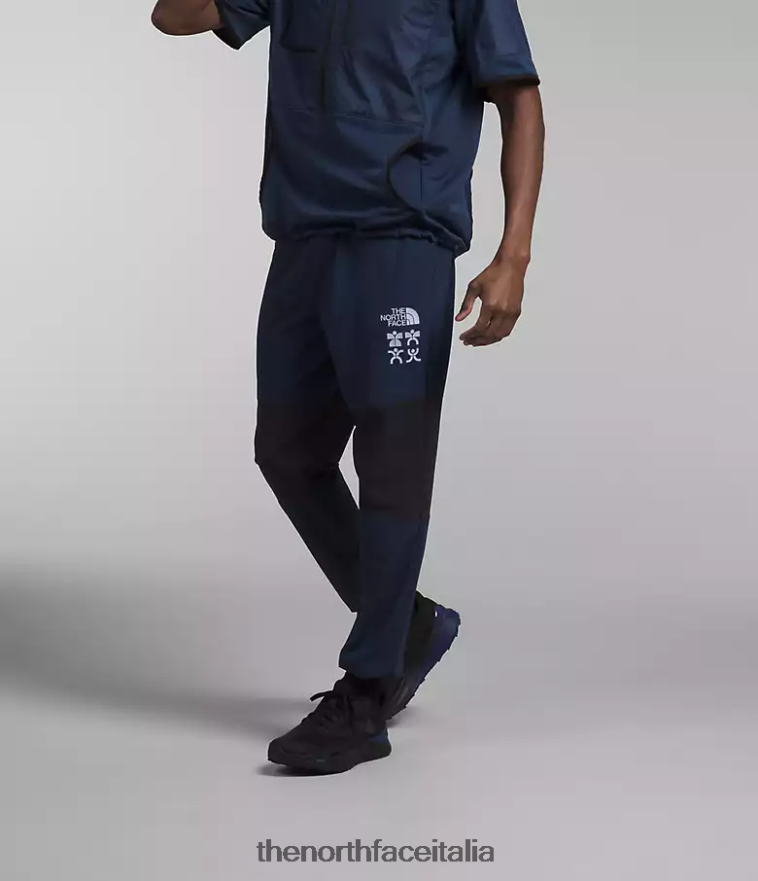 The North Face vestiario 460N8D215 summit blu scuro/tnf nero uomini trailwear ok joggers