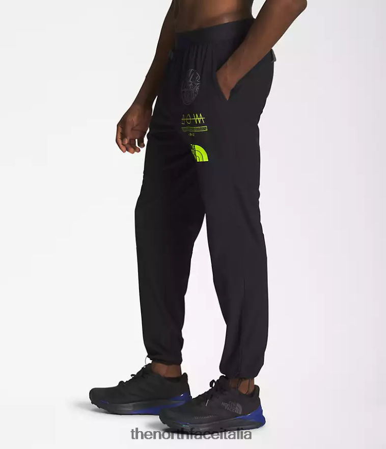 The North Face vestiario 460N8D218 grazie nero uomini trailwear ok joggers
