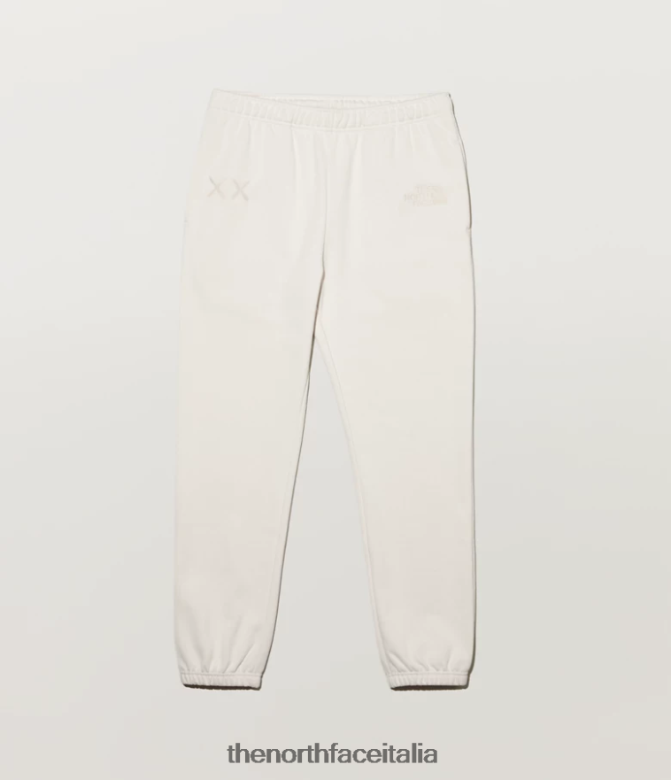 The North Face vestiario 460N8D551 avorio chiaro di luna uomini Pantaloni della tuta tnf x kaws - Clicca l'immagine per chiudere