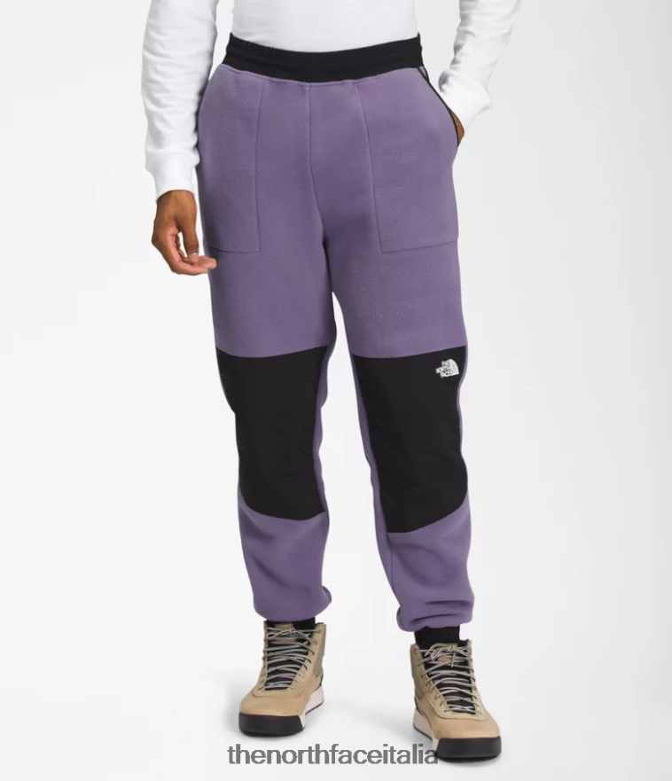 The North Face vestiario 460N8D880 ardesia lunare/tnf nero uomini pantaloni denali