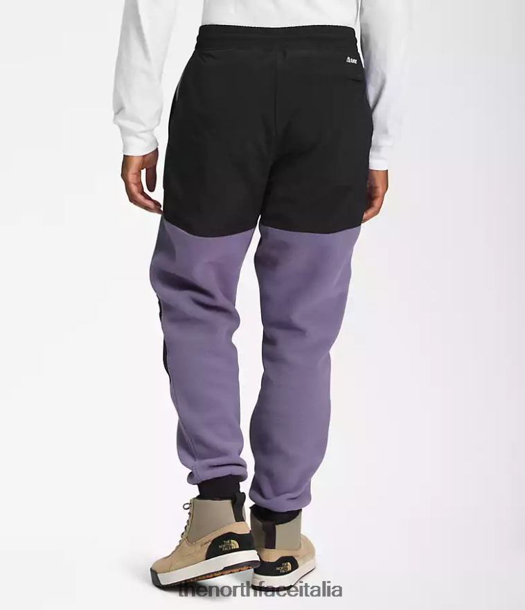 The North Face vestiario 460N8D880 ardesia lunare/tnf nero uomini pantaloni denali