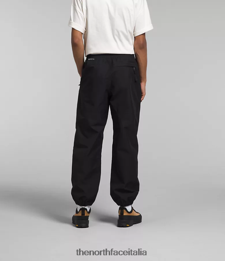The North Face vestiario 460N8D1298 grazie nero uomini pantaloni da montagna gtx