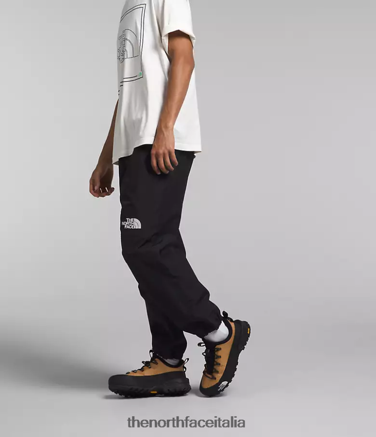 The North Face vestiario 460N8D1298 grazie nero uomini pantaloni da montagna gtx