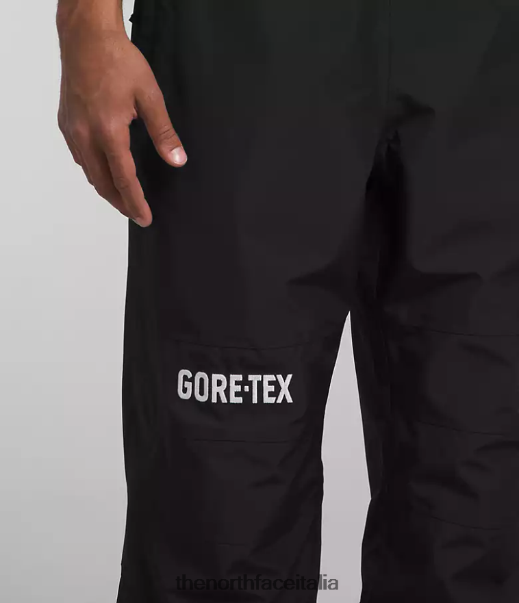 The North Face vestiario 460N8D1298 grazie nero uomini pantaloni da montagna gtx