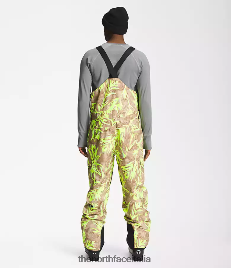 The North Face vestiario 460N8D657 stampa con pennello marrone pratico uomini bavaglini della libertà