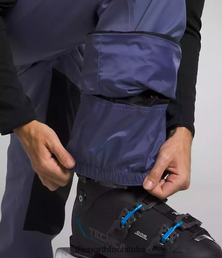 The North Face vestiario 460N8D709 grotta blu/tnf nero uomini pantaloni chakal
