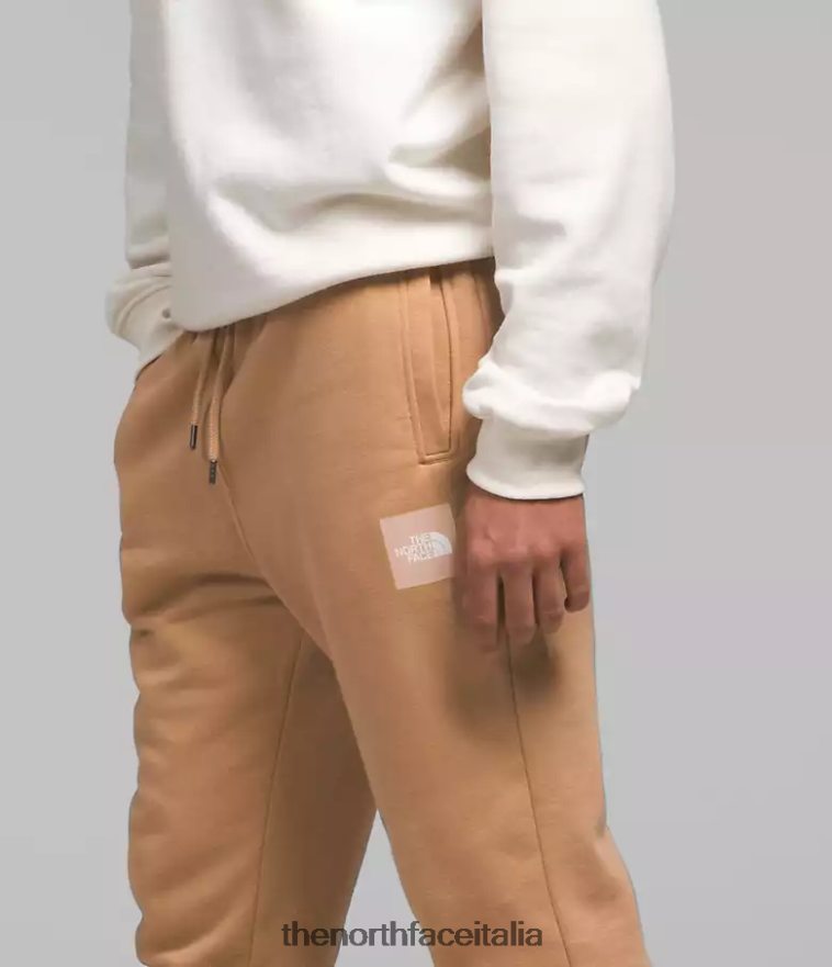 The North Face vestiario 460N8D1042 burro di mandorle uomini pantaloni da jogging box nse