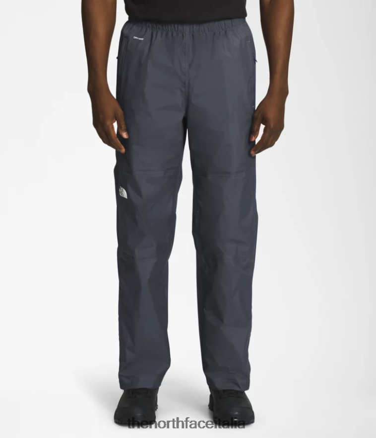 The North Face vestiario 460N8D1072 grigio vanadis uomini pantaloni antipioggia antora