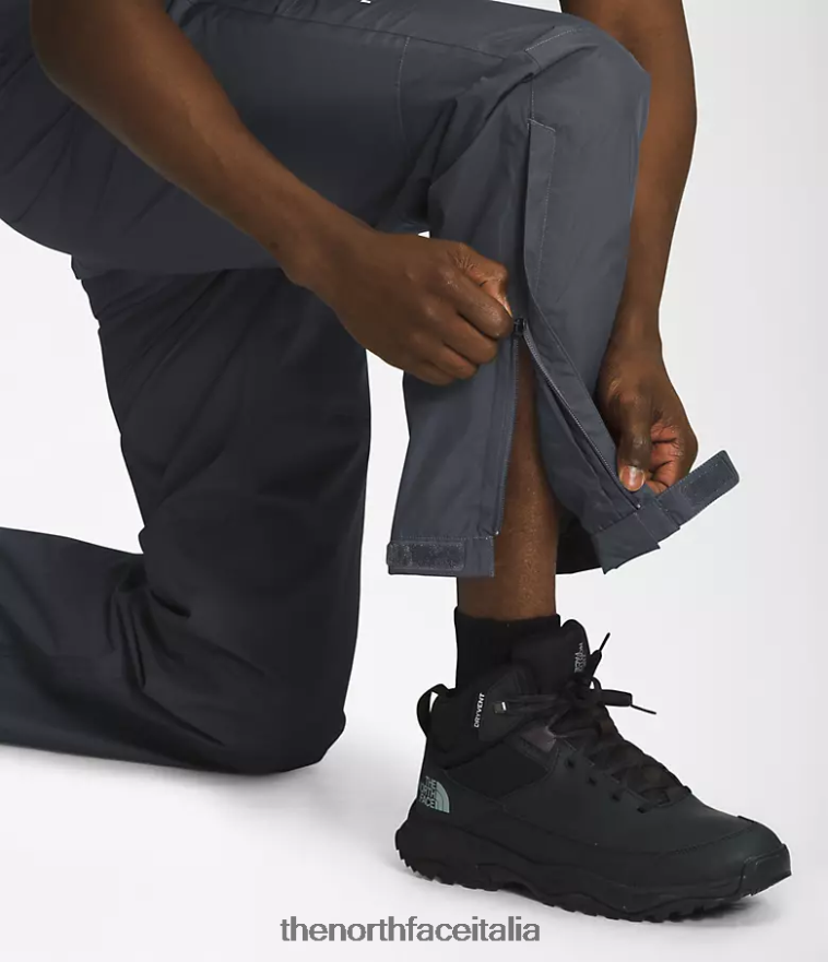 The North Face vestiario 460N8D1072 grigio vanadis uomini pantaloni antipioggia antora