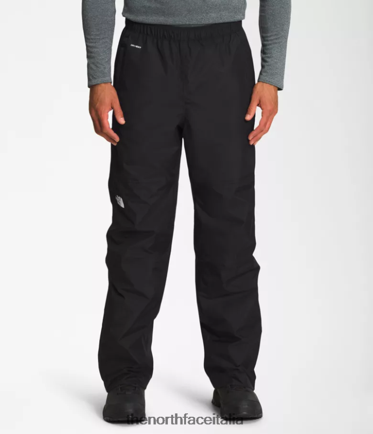 The North Face vestiario 460N8D1073 grazie nero uomini pantaloni antipioggia antora
