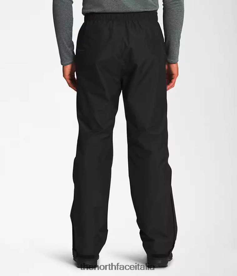 The North Face vestiario 460N8D1073 grazie nero uomini pantaloni antipioggia antora