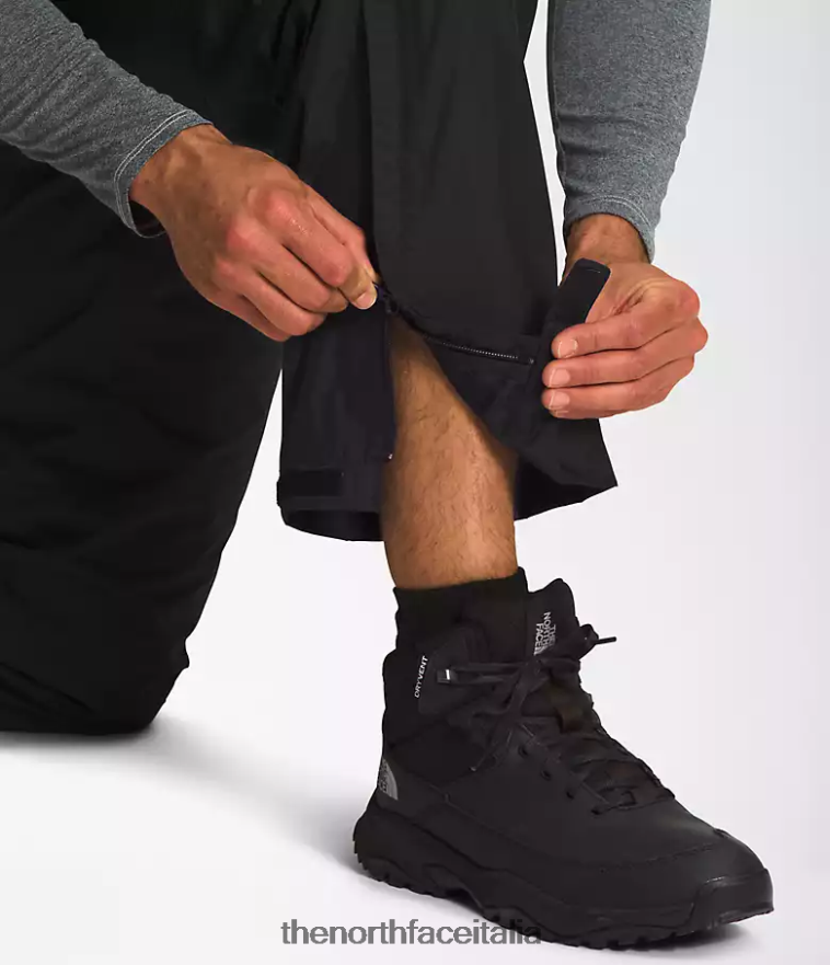 The North Face vestiario 460N8D1073 grazie nero uomini pantaloni antipioggia antora