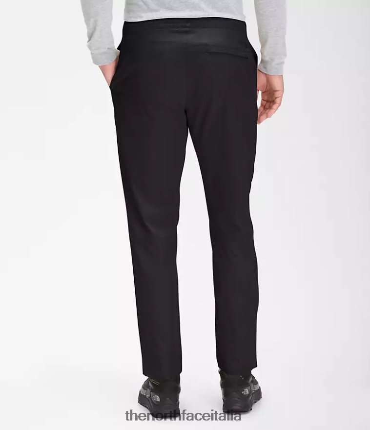 The North Face vestiario 460N8D1214 grazie nero uomini pantaloni affusolati standard